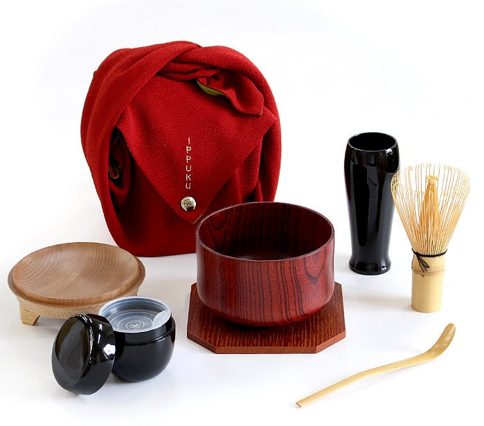 IPPUKU tea set(Chirimen/Embroidery)