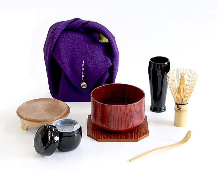 IPPUKU tea set(Chirimen/Embroidery)