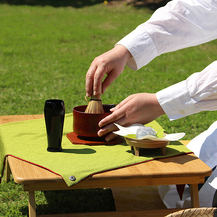 IPPUKU tea set（Chirimen/Embroidery）