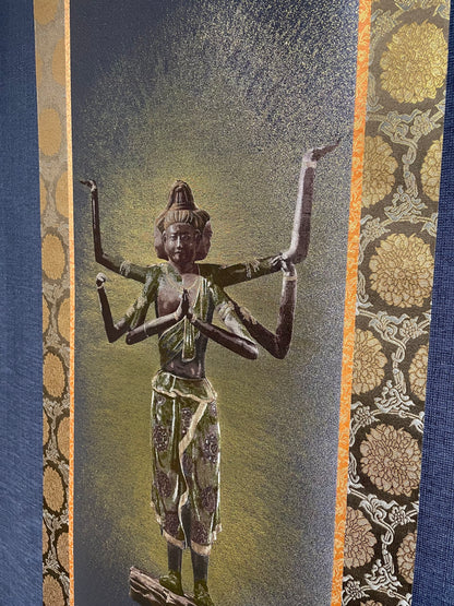 Asura statue (Nishijin textile)